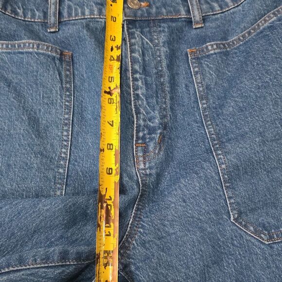 Madewell 90s Straight Utility Jean Size 31 Medium Wash - Picture 3 of 10